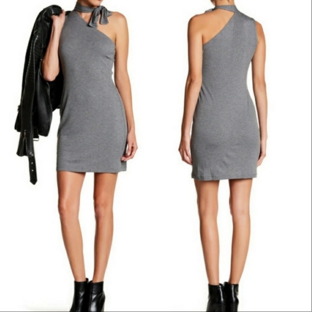 1.STATE One Shoulder Bodycon Dress